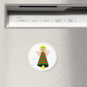 Christmas Angel Bell Magnet (In Situ (Geschirrspüler))