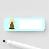 Christmas Angel Bell Namensschild (Beispiel)
