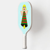 Christmas Angel Bell Pickleball Schläger (Links)