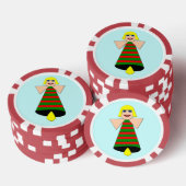 Christmas Angel Bell Pokerchips (Stapel)