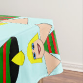 Christmas Angel Bell Tablecloth Tischdecke (Beispiel)