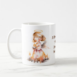 Christmas Angel Blessing Kaffeetasse