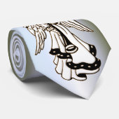 Christmas Angel Brass Trumpet Krawatte (Gerollt)