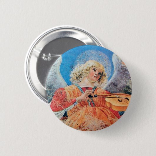 CHRISTMAS ANGEL BUTTON (Vorne & Hinten)