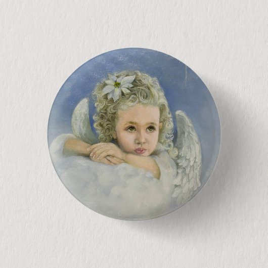 Christmas Angel Button (Vorderseite)