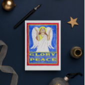 Christmas Angel Christlich Feiertagskarte