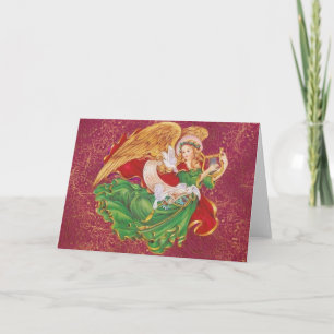 Christmas Angel - Engel Feiertagskarte