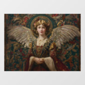 Christmas Angel Fensteraufkleber (Blatt)