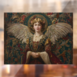 Christmas Angel Fensteraufkleber