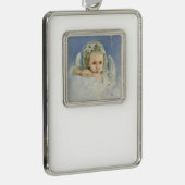 Christmas Angel Gerahmt Rahmen-Ornament Silber (Rechts)