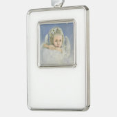 Christmas Angel Gerahmt Rahmen-Ornament Silber (Links)