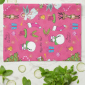 Christmas Angel Geschirrtuch (Gefaltet)