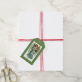 CHRISTMAS ANGEL GIFT TAG GESCHENKANHÄNGER (Mit Garn)