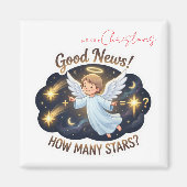 Christmas Angel Good News Math & Counting Game  Magnet (Vorne)