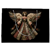 Christmas Angel Große Geschenktüte (Rückseite)