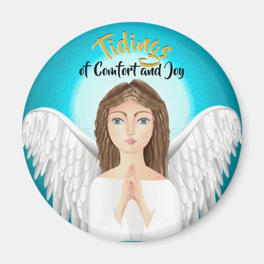 Christmas Angel Holiday Magnet (Vorne)