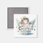 Christmas Angel Magnet (Vorderseite/Rückseite)