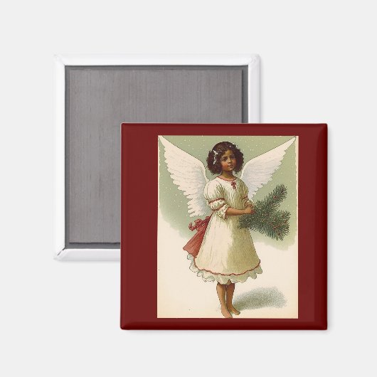 Christmas Angel Magnet (Vorderseite/Rückseite)