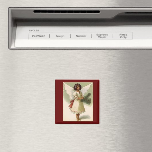 Christmas Angel Magnet (In Situ (Geschirrspüler))