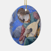 Christmas Angel Musician Melozzo da Forli Vatican Keramik Ornament (Rechts)
