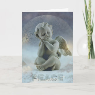 Christmas Angel of Peace Greeting Card Feiertagskarte
