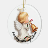 Christmas Angel Ornament with a Bell (Links)