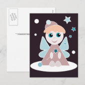 Christmas Angel Postcard Feiertagspostkarte (Vorne/Hinten)