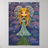 Christmas Angel Print Poster (Vorne)
