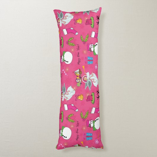 Christmas Angel Seitenschläferkissen (Rückseite (Vertikal))