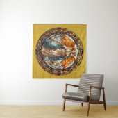 Christmas Angel Tapestry Wandteppich (Beispiel (Horizontal))