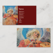 CHRISTMAS ANGEL VISITENKARTE (Vorne/Hinten)