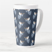 Christmas Angel Weltfrieden Holiday Heartfelt Milchtasse (Rechte Ecke)