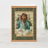 Christmas Angel with Violin Karte (Vorderseite)