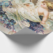 CHRISTMAS ANGEL WRAPPING PAPIER GESCHENKPAPIER (Ecke)