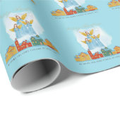 Christmas Angels Bring Joy and Tidings Home Decor! Geschenkpapier (Rolleneckpunkt)
