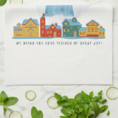 Christmas Angels Bring Joy and Tidings Home Decor! Geschirrtuch (Gefaltet)