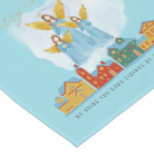 Christmas Angels Bring Joy and Tidings Home Decor! Kurzer Tischläufer (Ecke)