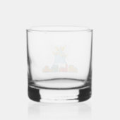 Christmas Angels Bring Joy and Tidings Home Decor! Whiskyglas (Rückseite)