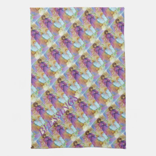 CHRISTMAS ANGELS HANDTUCH (Vertikal)