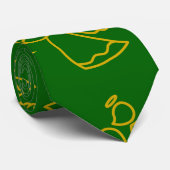 Christmas Angels Neck Tie Krawatte (Gerollt)