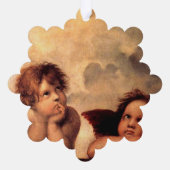 Christmas Angels Paper Ornament Card (Rückseite)