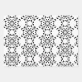 CHRISTMAS ANGELS Wrapping Paper Sheet Set 3 Geschenkpapier Set (Vorderseite 2)