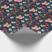 Christmas Animal   Geschenkpapier (Ecke)