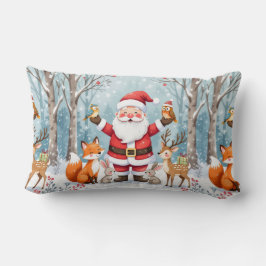 Christmas Animals Throw Pillow Lendenkissen