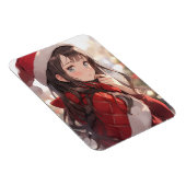 Christmas Anime Girl Magnet (Rechte Seite)