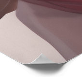 Christmas Anime Girl Poster (Ecke)