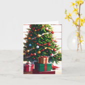 Christmas Anime K - AI Karte (Gelbe Blume)