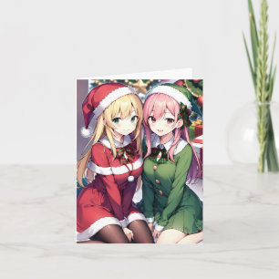 Christmas Anime L - AI Karte
