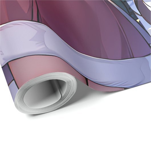 Christmas Anime Wrapping Paper Geschenkpapier (Rolleneckpunkt)