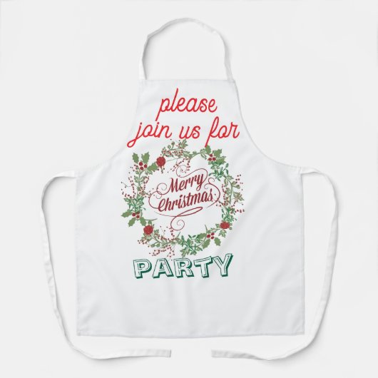 christmas apron schürze (Vorderseite)